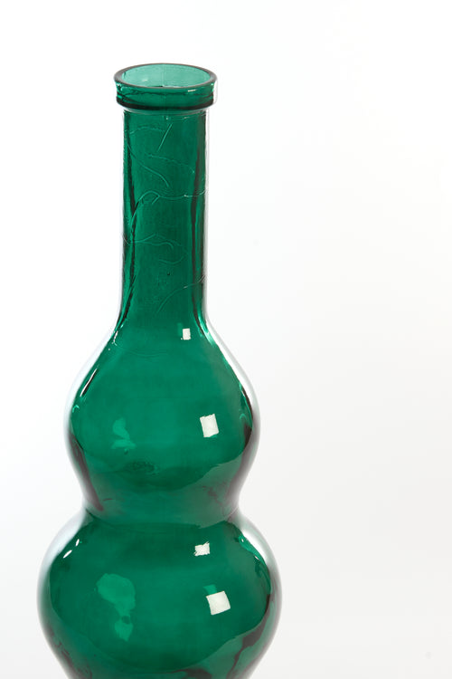 Light & Living vaas VENERIO - Ø26.5x75cm - groen - vtwonen shop