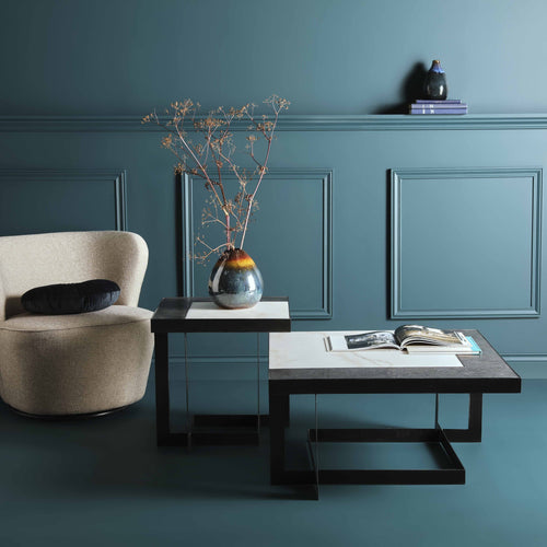 Signature - BARNABÉ Fauteuil - Beige linnen - 74x76x72 cm