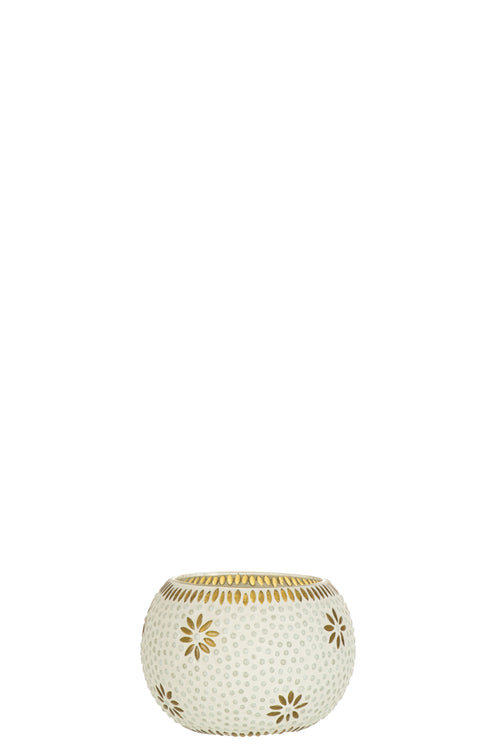 J-Line kaarshouder Bram - glas - geel - large - 2 stuks - vtwonen shop