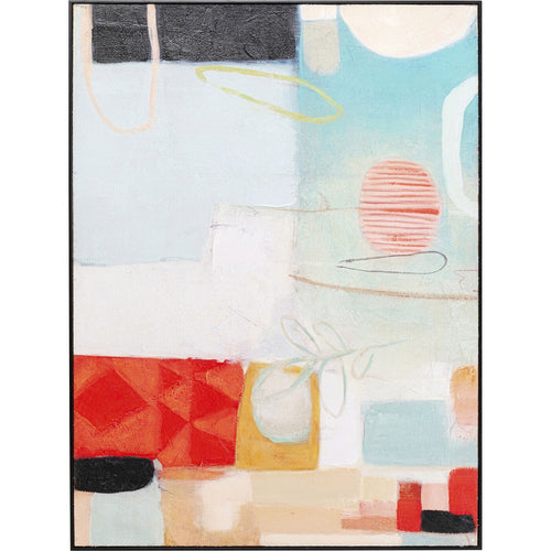 Kare Design Schilderij Allegro Circles 90x120cm