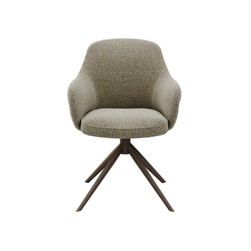LABEL51 Eetkamerstoel Bern - Grijs/Brons - Draaibaar - vtwonen shop