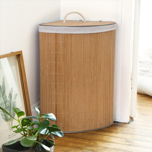 Calicosy - Wasmand - Licht hout - 35x35x60 cm