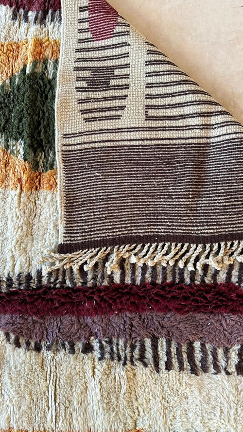 AFK Living vloerkleed Berber - handgemaakt - Wol - 200 x 300 cm