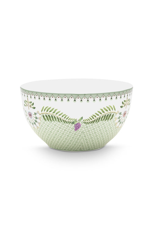 Pip Studio - Schalen - Lily & Lotus - Tiles - Lichtgroen - 15 cm - Set van 6