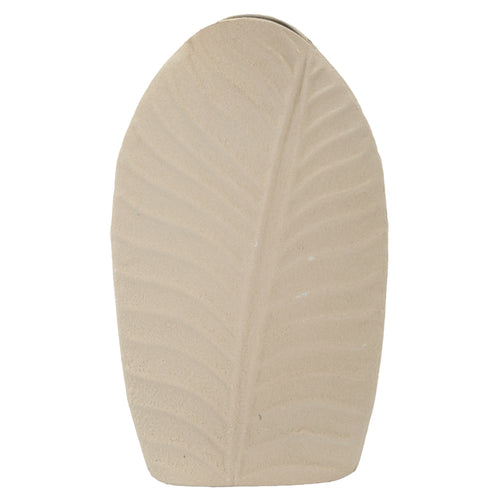 Mauro Ferretti vaas - 18x9,5x29,5 cm - crème