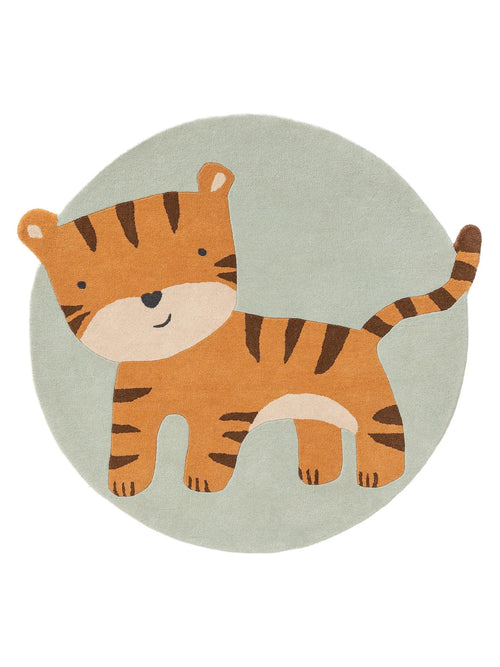 benuta kindervloerkleed Savannah - veelkleurig - 115x120 cm