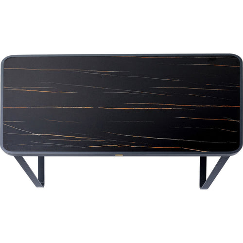Kare Design Tuintafel Santos 143x83cm zwart - vtwonen shop