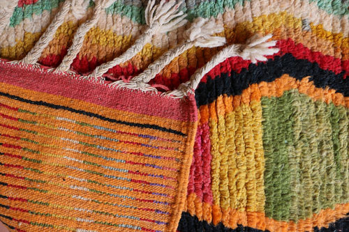 AFK Living vloerkleed Berber - handgemaakt - Wol - 140 cm x 200 cm