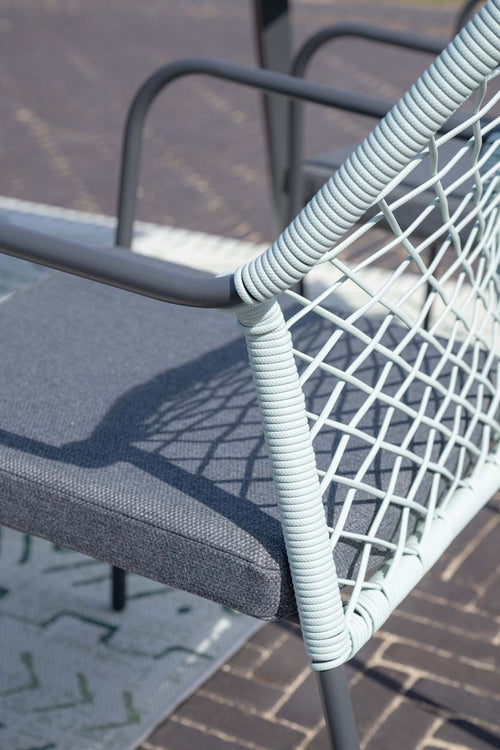 5-delige tuinset Dido tuinstoelen zachtgroen - Vigo tafel - vtwonen shop