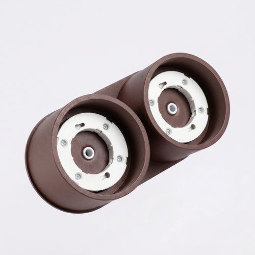 Sollux Lighting Plafondlamp MODO 2 bruin Gx53 - 21x10x8cm