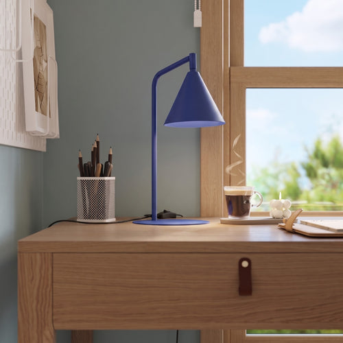 Sollux Lighting Tafellamp NOX ultramarijn - 18x18x35cm