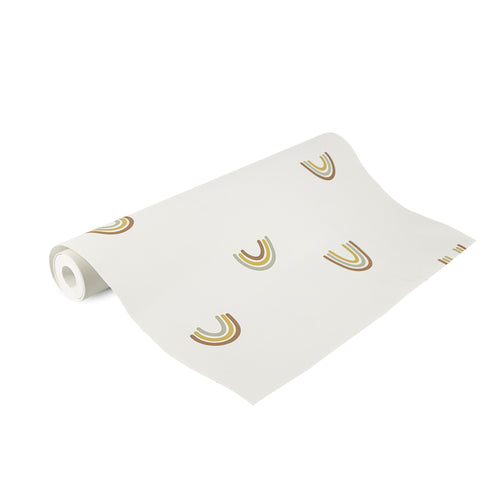 Little Dutch Vintage Little Rainbows Behang Kinderkamer - Regenboog - 10mx52cm - Multi - vtwonen shop