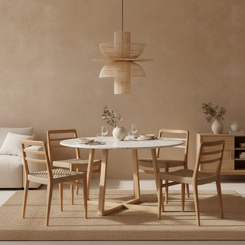 Raw Materials Saturn rotan hanglamp - Ø 65x63 cm