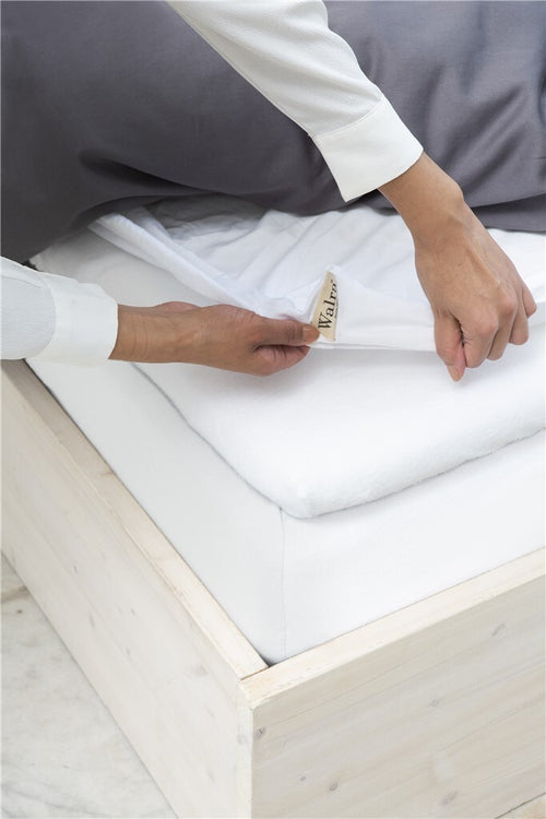 Walra - Molton Cotton Cover Topper - 140x200 cm - Wit