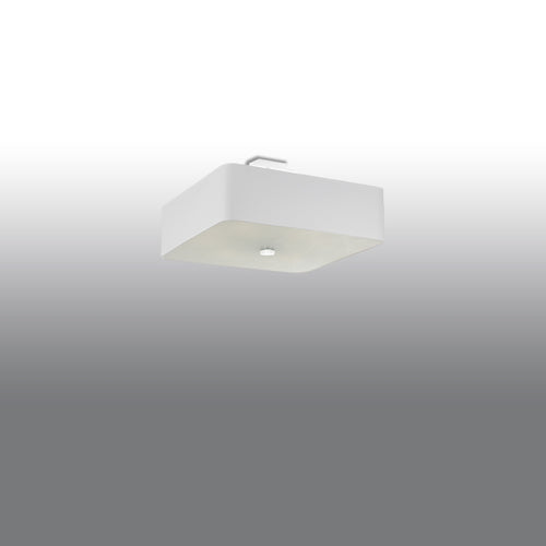 Sollux Lighting Plafondlamp LOKKO 45 wit - 45x45x25cm