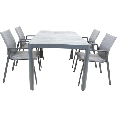 Lesli Living bistrostoel Fardau - antraciet - 55,5x60x83cm