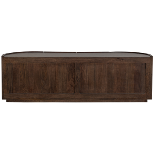 WOOOD dressoir 4-deurs Sense - Mango - Walnoot - 50x160x46 - vtwonen shop