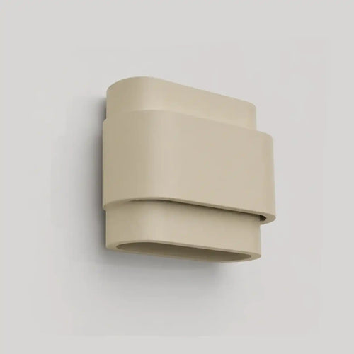 Artdelight wandlamp Metz - 2 lichts - 9  x 16   cm - beige