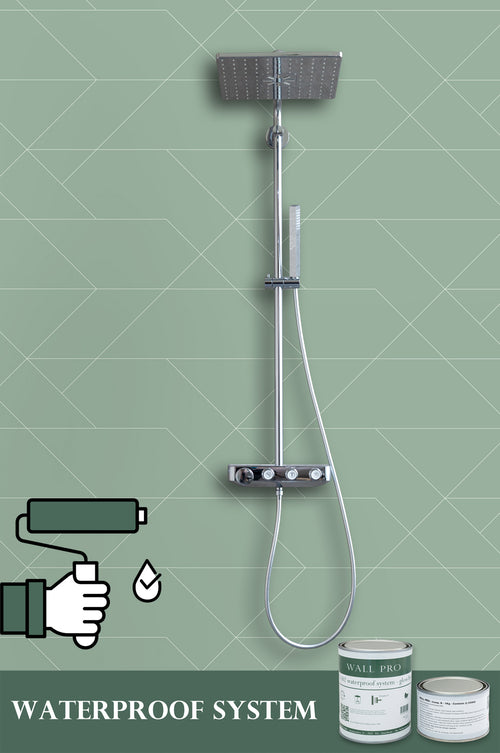 ESTAhome behang grafische lijnen vergrijsd mintgroen - 53 cm x 10.05 m - 139453