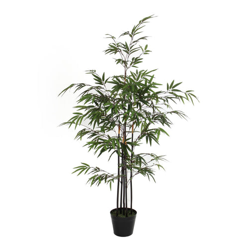 Mica Decorations Bamboe Kunstplant - H120 x Ø75 cm - Groen