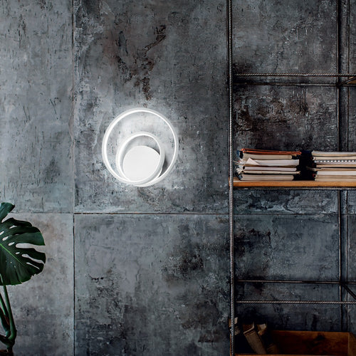LED Decoratief Swirl Geïntegreerde LED Wandlamp Goud, 3000K