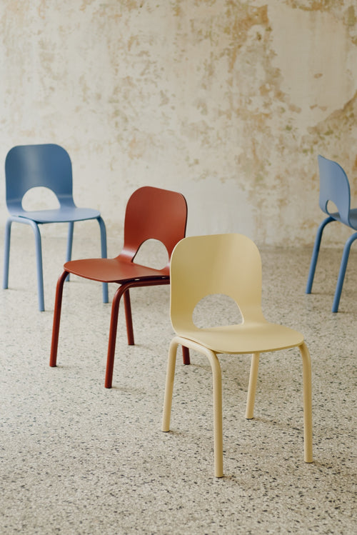 noo.ma ATTO Stoel - Auburn Red - vtwonen shop