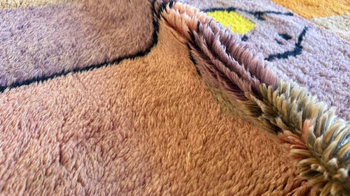 AFK Living vloerkleed Berber - handgemaakt - Wol - 200 x 300 cm