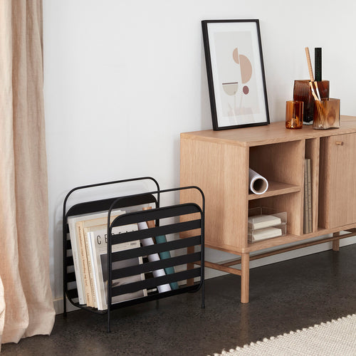 Hübsch vazen Elements - glas - 12x7xh13, 16x9xh18, 12x7xh20cm