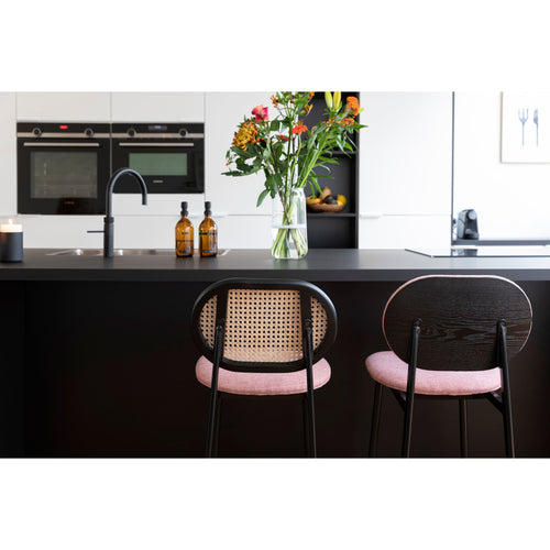 Zuiver Spike Barkruk 64,5 cm Naturel/Roze - vtwonen shop