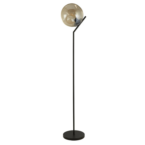 Searchlight vloerlamp Punch - 1 lichts - 30  x 150   cm - zwart