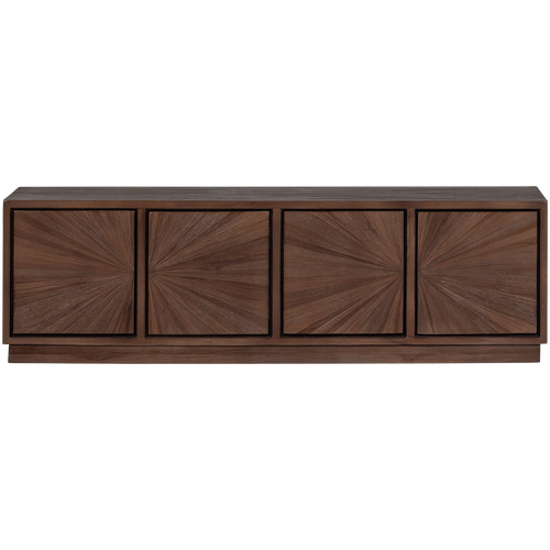 WOOOD tv-meubel Sun - Recycled Teak - Bruin - 45x150x44