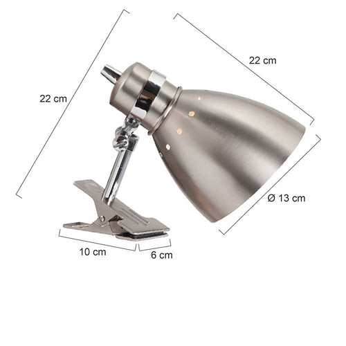 Steinhauer spot klemspot - 1 lichts - 23x 23 cm - mat chroom