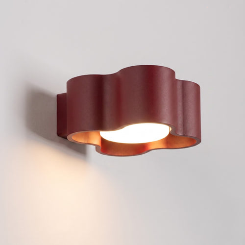 Sollux Lighting Wandlamp OVIO bordeaux Gx53 - 12x14,5x6cm