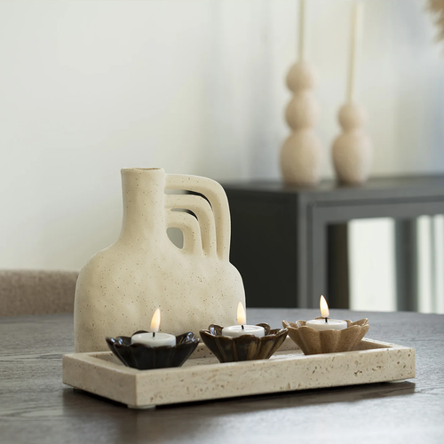 Artichok Joah Travertijn Dienblad Naturel - vtwonen shop