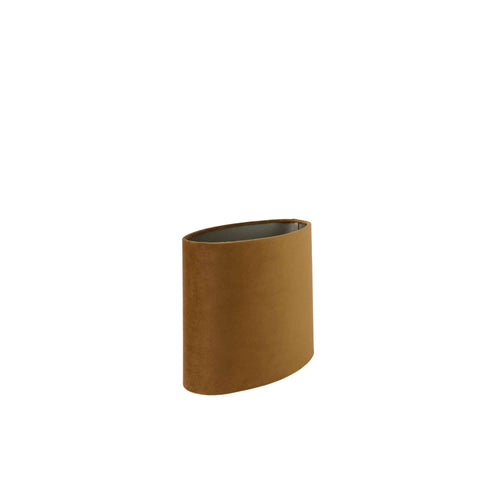 Light & Living lampenkap Velours - bruin - 30x15x25cm