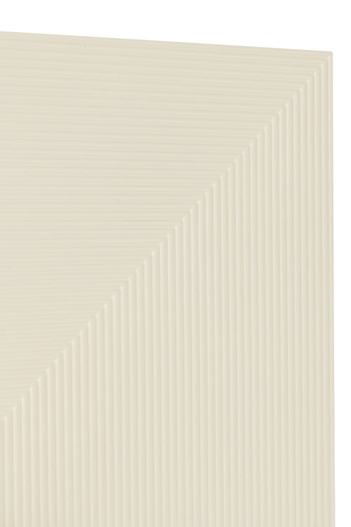 J-Line ladekast - metaal - wit/goud