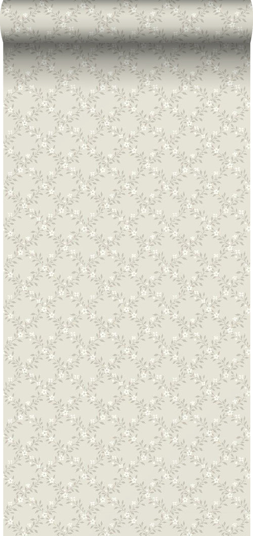 Borastapeter behang bloemen groen - 53 cm x 10.05 m - 660922 - vtwonen shop