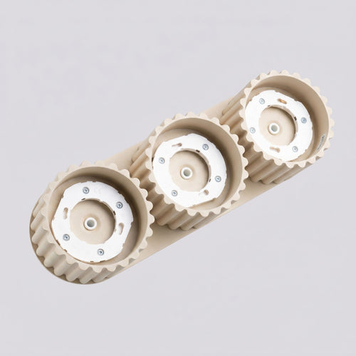 Sollux Lighting Plafondlamp AURA 3 beige Gx53 - 32,5x10x8cm