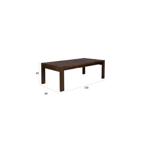Dutchbone Bruneau Salontafel 120x60 cm Hout Walnootkleur Bruin