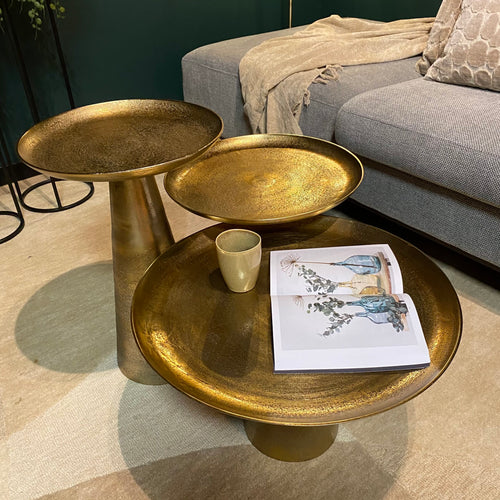 Starfurn  salontafel Daisy - brons - 58x58x36cm - vtwonen shop