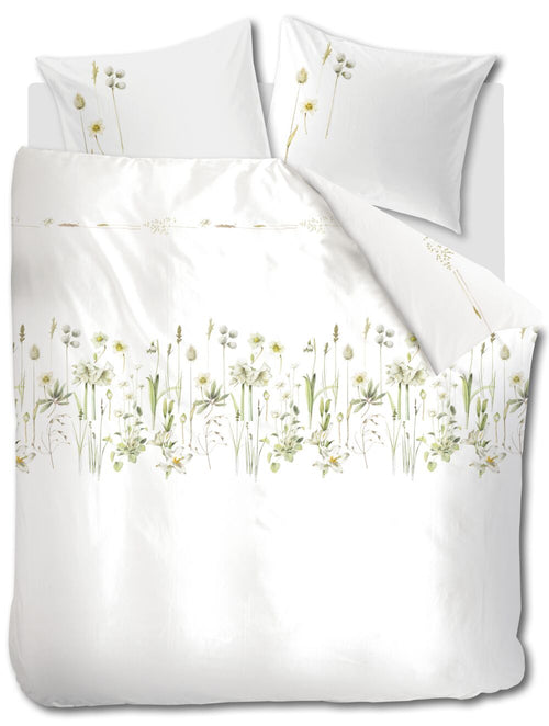 Marjolein Bastin Dekbedovertrek Amaryllis - 200 x 200/220 cm - Wit