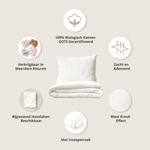 Kinderbeddengoed WEISS 2 dlg