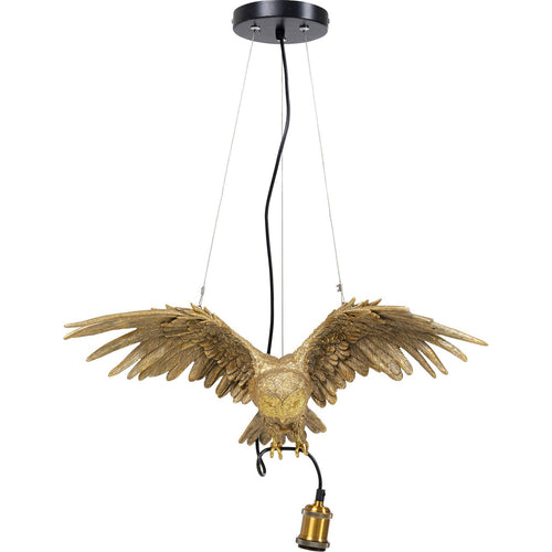 Kare Design Hanglamp Gouden Owl - vtwonen shop