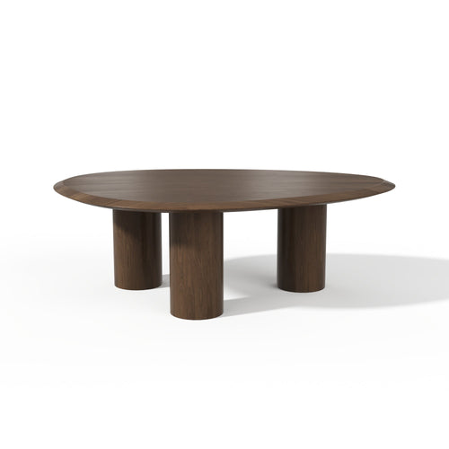 Premium Interiors - Salontafel LOEN - multiplex donker walnoot 102cm