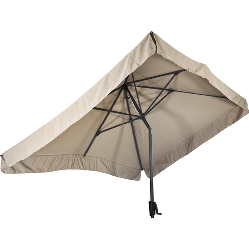 Lesli Living push-up parasol Libra - beige - 200x300cm