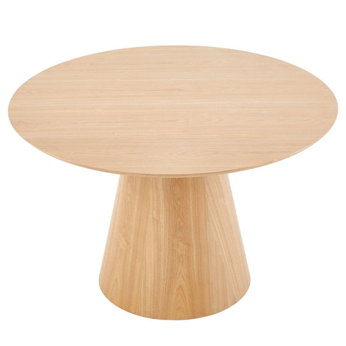 Giga Meubel Eettafel Fynn - Rond - MDF - 120cm - vtwonen shop