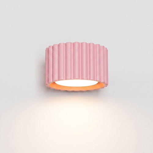 Sollux Lighting Wandlamp AURA roze Gx53 - 10x12x6cm