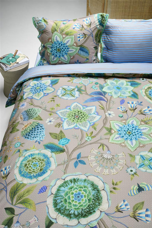 Pip Studio dekbedovertrek Viva La Vida - 260x200/220 cm - blauw - vtwonen shop