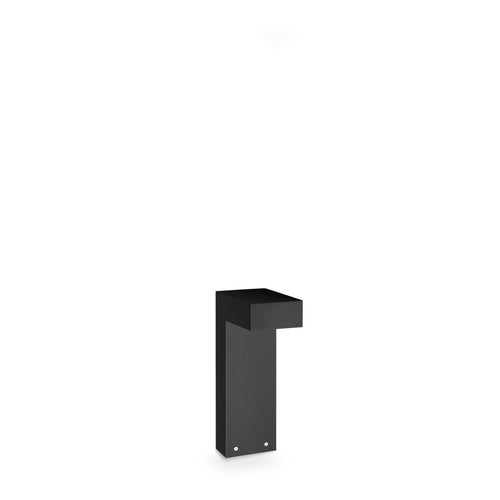 Ideal Lux SIRIO 30 cm buitenlamp op voetstuk, zwart, 1x GX53 IP65