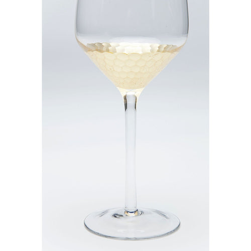 Kare Design Wijnglazen Wit Gobi (6/set)